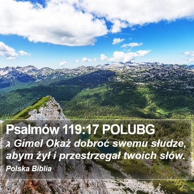Psalmów 119:17 POLUBG Bible Verse Image
