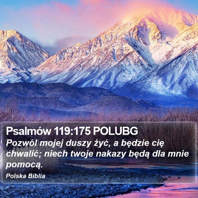 Psalmów 119:175 POLUBG Bible Verse Image