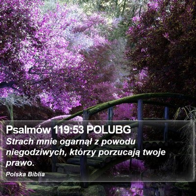 Psalmów 119:53 POLUBG Bible Verse Image