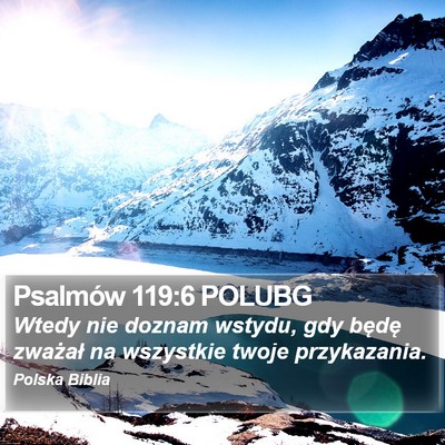 Psalmów 119:6 POLUBG Bible Verse Image