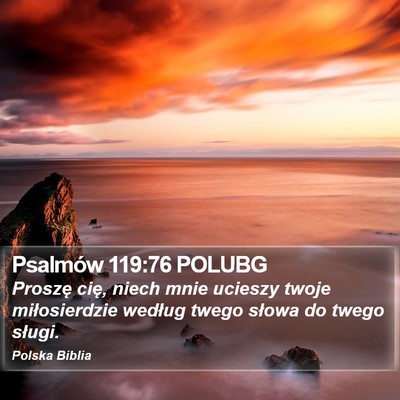 Psalmów 119:76 POLUBG Bible Verse Image