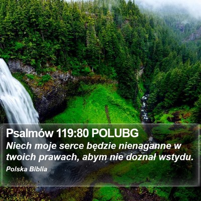Psalmów 119:80 POLUBG Bible Verse Image