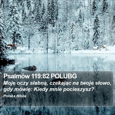 Psalmów 119:82 POLUBG Bible Verse Image