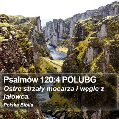 Psalmów 120:4 POLUBG Bible Verse Image