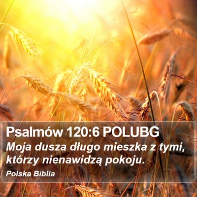 Psalmów 120:6 POLUBG Bible Verse Image
