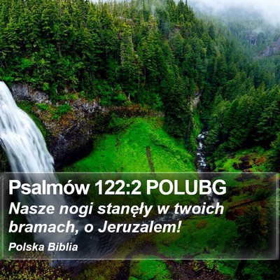 Psalmów 122:2 POLUBG Bible Verse Image