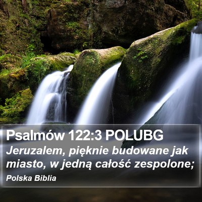 Psalmów 122:3 POLUBG Bible Verse Image