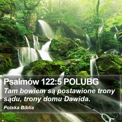 Psalmów 122:5 POLUBG Bible Verse Image