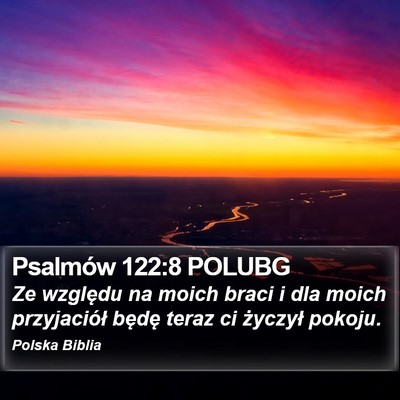 Psalmów 122:8 POLUBG Bible Verse Image