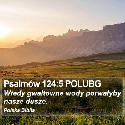 Psalmów 124:5 POLUBG Bible Verse Image
