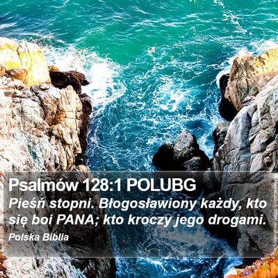 Psalmów 128:1 POLUBG Bible Verse Image