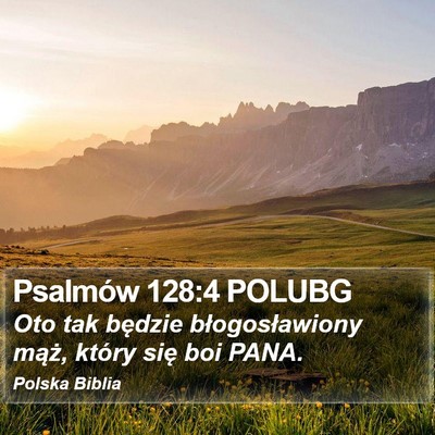 Psalmów 128:4 POLUBG Bible Verse Image