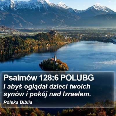 Psalmów 128:6 POLUBG Bible Verse Image