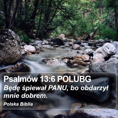 Psalmów 13:6 POLUBG Bible Verse Image