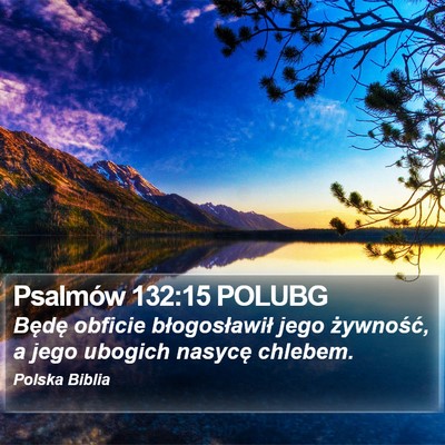 Psalmów 132:15 POLUBG Bible Verse Image
