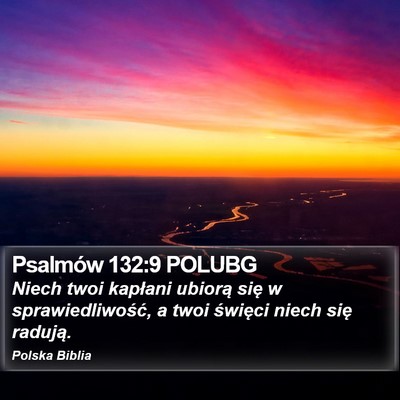 Psalmów 132:9 POLUBG Bible Verse Image