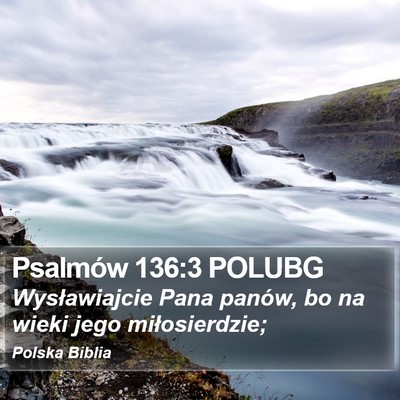 Psalmów 136:3 POLUBG Bible Verse Image