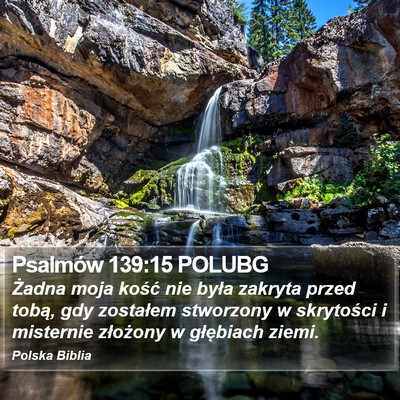 Psalmów 139:15 POLUBG Bible Verse Image