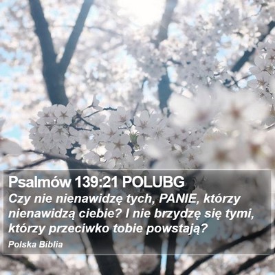 Psalmów 139:21 POLUBG Bible Verse Image