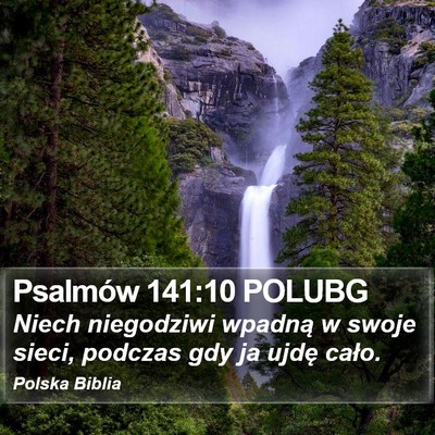 Psalmów 141:10 POLUBG Bible Verse Image