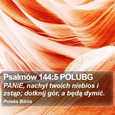 Psalmów 144:5 POLUBG Bible Verse Image