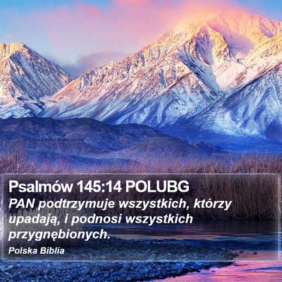 Psalmów 145:14 POLUBG Bible Verse Image