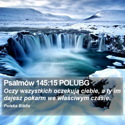 Psalmów 145:15 POLUBG Bible Verse Image