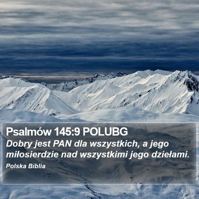 Psalmów 145:9 POLUBG Bible Verse Image