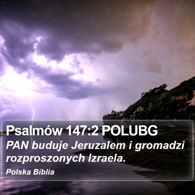 Psalmów 147:2 POLUBG Bible Verse Image
