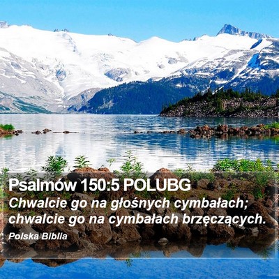Psalmów 150:5 POLUBG Bible Verse Image
