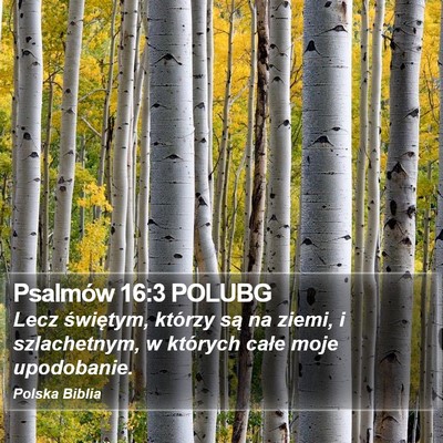 Psalmów 16:3 POLUBG Bible Verse Image
