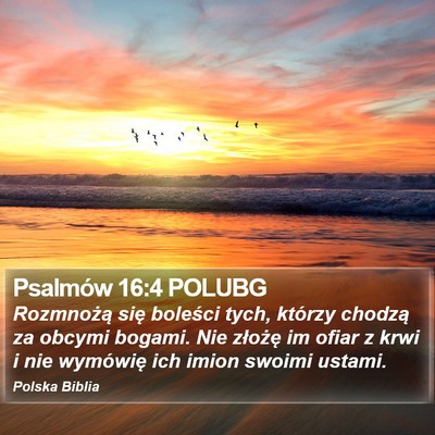 Psalmów 16:4 POLUBG Bible Verse Image