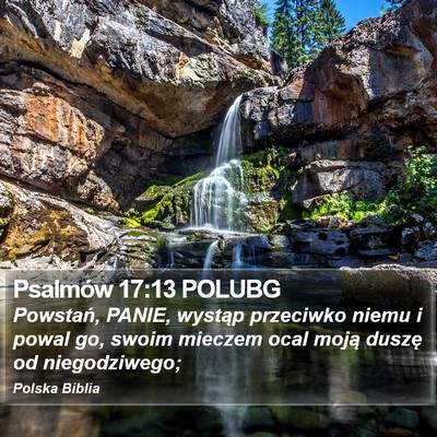Psalmów 17:13 POLUBG Bible Verse Image