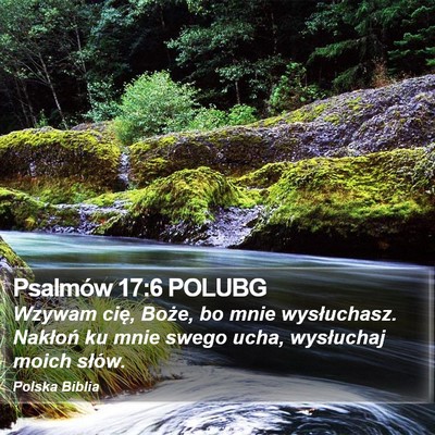 Psalmów 17:6 POLUBG Bible Verse Image