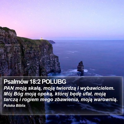 Psalmów 18:2 POLUBG Bible Verse Image