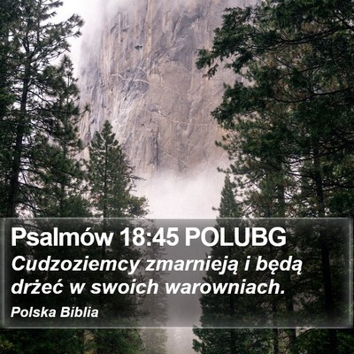 Psalmów 18:45 POLUBG Bible Verse Image