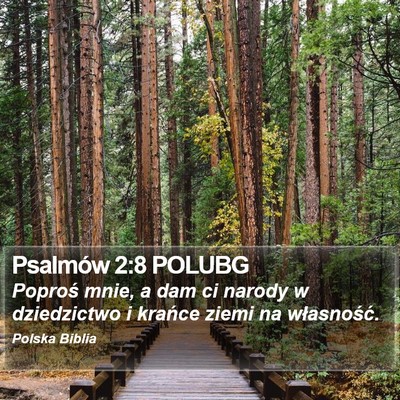 Psalmów 2:8 POLUBG Bible Verse Image
