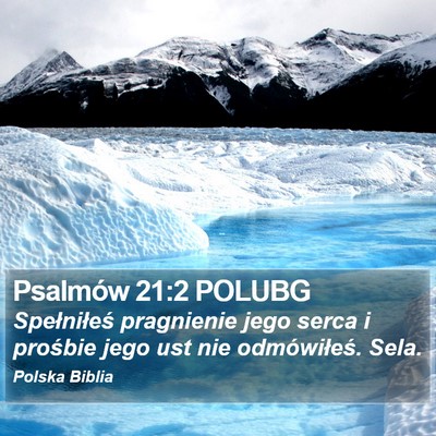 Psalmów 21:2 POLUBG Bible Verse Image