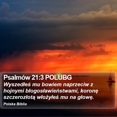 Psalmów 21:3 POLUBG Bible Verse Image