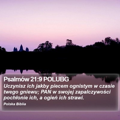 Psalmów 21:9 POLUBG Bible Verse Image