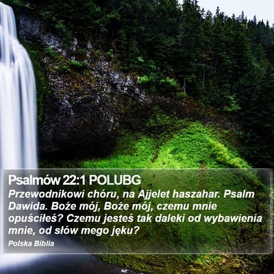 Psalmów 22:1 POLUBG Bible Verse Image