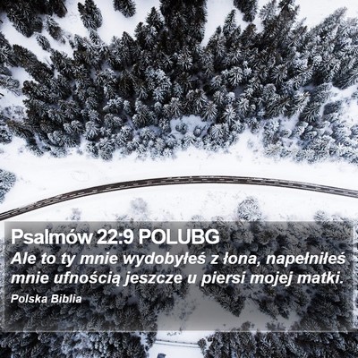 Psalmów 22:9 POLUBG Bible Verse Image