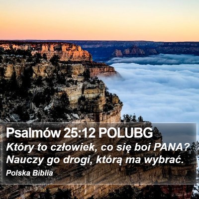 Psalmów 25:12 POLUBG Bible Verse Image