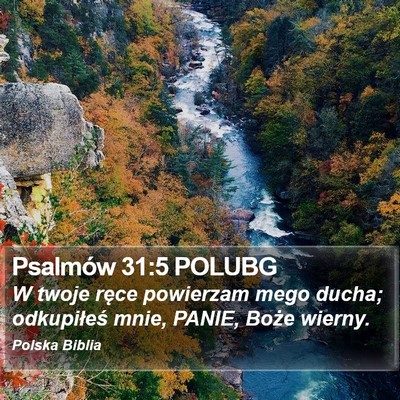 Psalmów 31:5 POLUBG Bible Verse Image