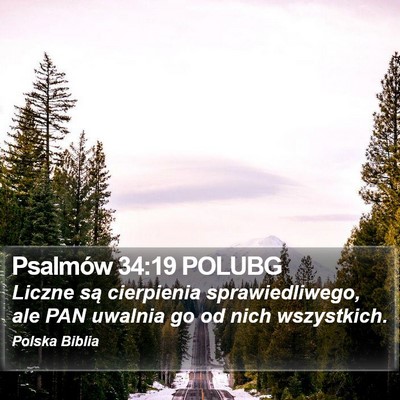 Psalmów 34:19 POLUBG Bible Verse Image