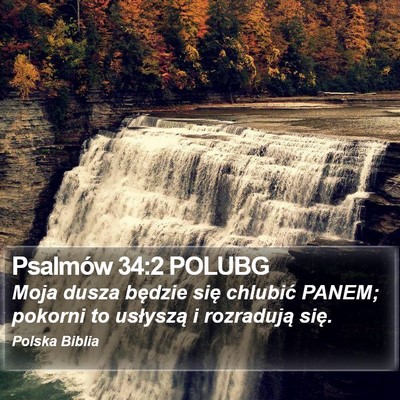 Psalmów 34:2 POLUBG Bible Verse Image