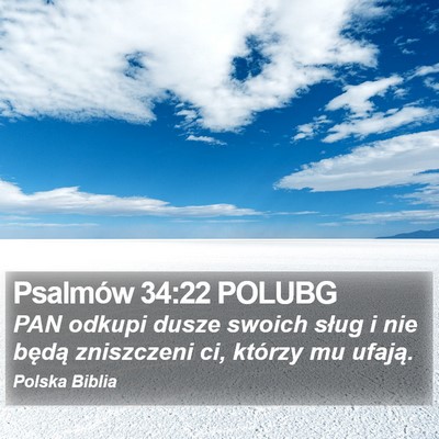 Psalmów 34:22 POLUBG Bible Verse Image