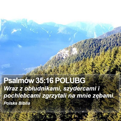 Psalmów 35:16 POLUBG Bible Verse Image