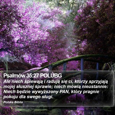 Psalmów 35:27 POLUBG Bible Verse Image