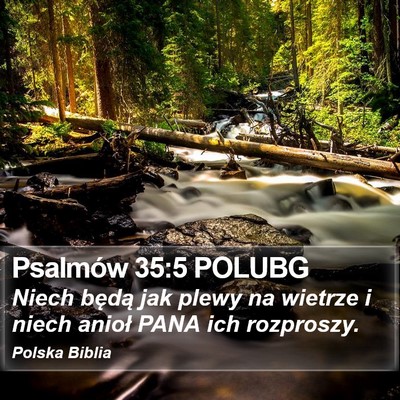 Psalmów 35:5 POLUBG Bible Verse Image